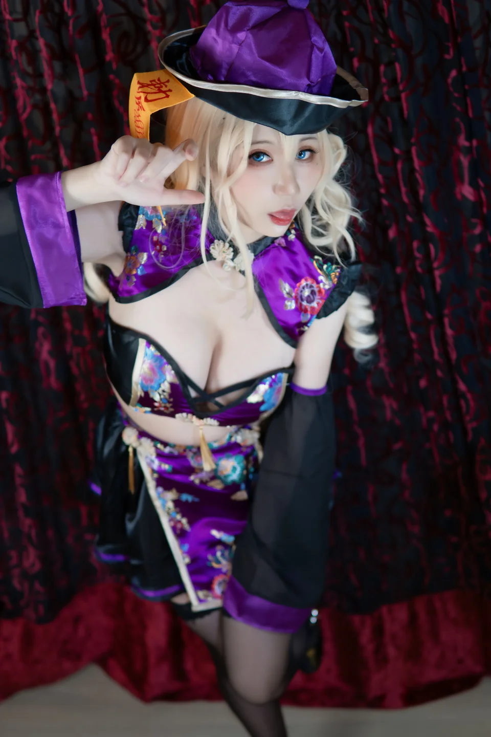 坊桥夜泊_No_002_Sugar_Whip_戦斗キョンシー_紫_40P_375MB tg@simisebaisi 【丝足阁】030.webp